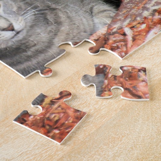 Hintern, ich schlafe Katze Puzzle (Seite)