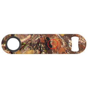 Hintern-Jäger auf Fall-Camouflage Speedflaschenöffner