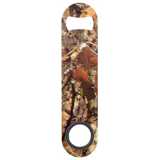Hintern-Jäger auf Fall-Camouflage Speedflaschenöffner (Rückseite)