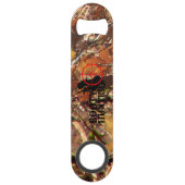 Hintern-Jäger auf Fall-Camouflage Speedflaschenöffner (Vorderseite)