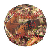 Hintern Junter auf Herbst-Camouflage Baseball (Rückseite)