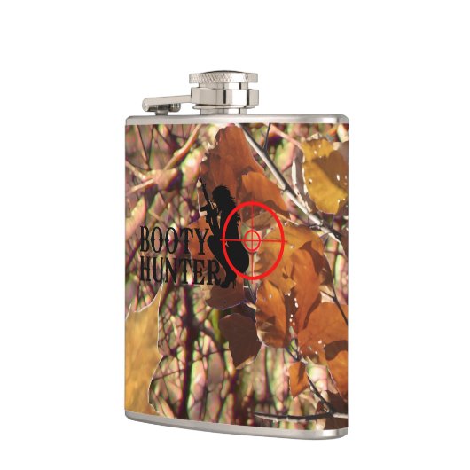 Hintern Junter auf Herbst-Camouflage Flachmann (Links)