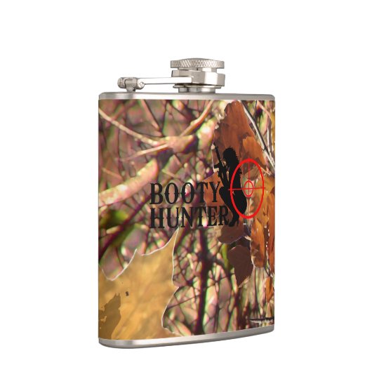 Hintern Junter auf Herbst-Camouflage Flachmann (Rechts)