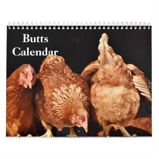 Hintern-Kalender 2025 Kalender (Titelbild)