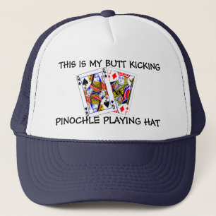 Hintern Kicking Pinochle Playing Truckerkappe
