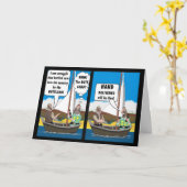 HINTERN LOAD JOKE KARTE (Gelbe Blume)