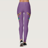 Hintern Lob für Hintern Booster Leggings (Rückseite)