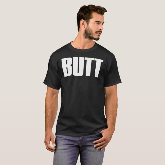 HINTERN (Magazin) wirft klassischen T - Shirt (Vorne ganz)