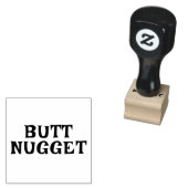 Hintern Nugget Ei Briefmarke Gummistempel (Stempel)