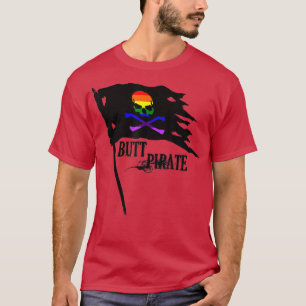 Hintern Pirate Lgbt Hallowwen Phantastisch Hallowe T-Shirt