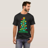 Hintern Plug Christmas Tree Xmas Gay T-Shirt (Vorne ganz)