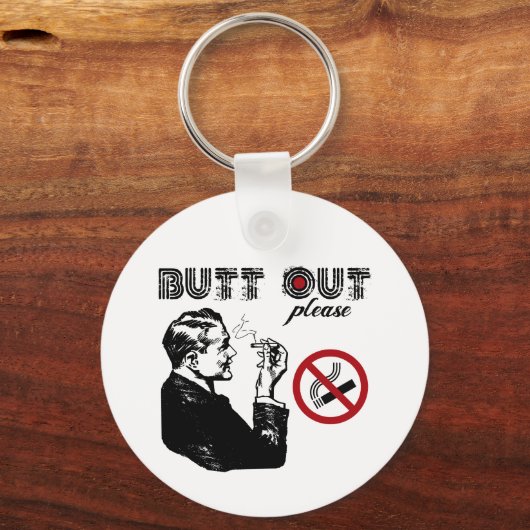 Hintern raus. Bitte Schlüsselanhänger (Vorderseite)