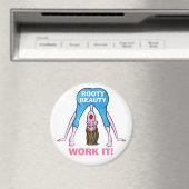 HINTERN SCHÖNHEIT-ARBEITET ES! MAGNET (In Situ (Geschirrspüler))