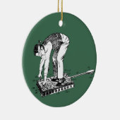 Hintern Spanmaschine Patent Keramik Ornament (Rechts)