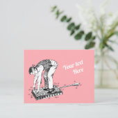 Hintern Spanmaschine Patentkarte Postkarte (Stehend Vorderseite)