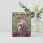 HINTERN STEERIN' BOOGIE POSTKARTE (Stehend Vorderseite)