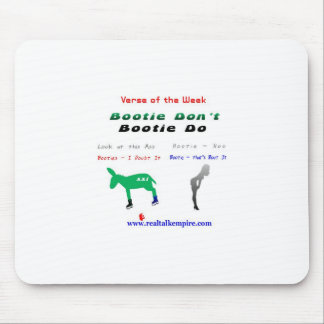 Hintern tun nicht - Maus Mousepad