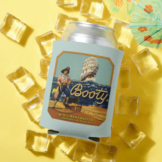 Hintern | Vintages Zitruszeichen Dosenkühler (In Situ Sommer)