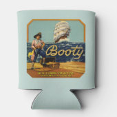 Hintern | Vintages Zitruszeichen Dosenkühler (Rückseite)