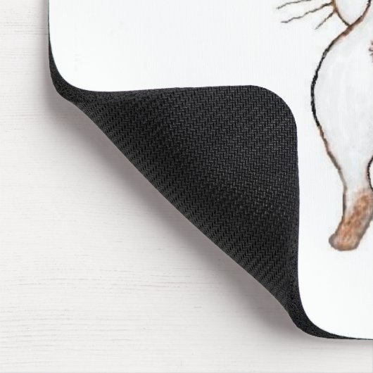 HINTERN WAS? MOUSEPAD (Ecke)