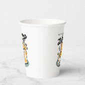 Hintern zuerst, Let's Nickerchen - Niedlicher Corg Pappbecher (Rechts)