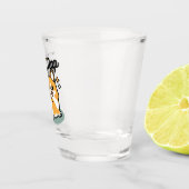 Hintern zuerst, Let's Nickerchen - Niedlicher Corg Schnapsglas (Rechts)