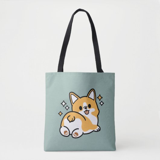 Hintern zuerst, Let's Nickerchen - Niedlicher Corg Tasche (Vorderseite)