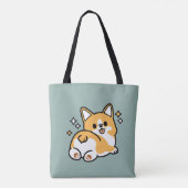Hintern zuerst, Let's Nickerchen - Niedlicher Corg Tasche (Rückseite)