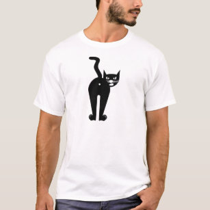 Hinternloch der schwarzen Katze T-Shirt