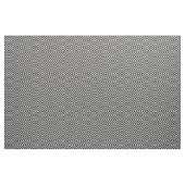 Hinterro Schwarz-weißes Ikat-Diamantquadratmuster Stoff (Fat Quarter (45,7 x 55,9 cm))