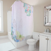 Hinterromantischer Schmetterling Duschvorhang (Beispiel)