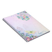 Hinterromantischer Schmetterling Notizblock (Rechte Seite)