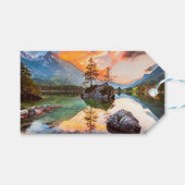 Hintersee, Bayern, Deutschland Geschenkanhänger (Vorderseite (Horizontal))