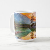 Hintersee, Bayern, Deutschland Kaffeetasse (Vorderseite Links)