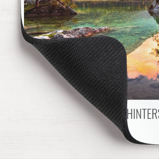 Hintersee, Bayern, Deutschland Mousepad (Ecke)