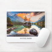 Hintersee, Bayern, Deutschland Mousepad (Mit Mouse)
