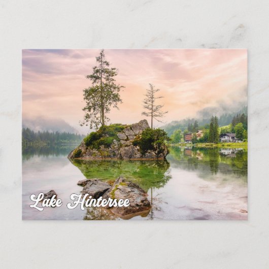 Hintersee, Deutschland Postkarte (Vorderseite)