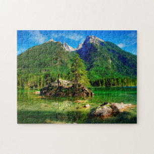 Hintersee Ramsau Bavaria. Puzzle
