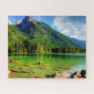 Hintersee Ramsau Bavaria. Puzzle