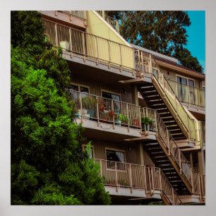 Hintertreppe Poster