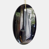 Hintertür des Ladens Keramikornament (Rechts)