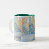 Hintertür-Tasse Zweifarbige Tasse (Vorderseite Links)