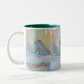 Hintertür-Tasse Zweifarbige Tasse (Links)