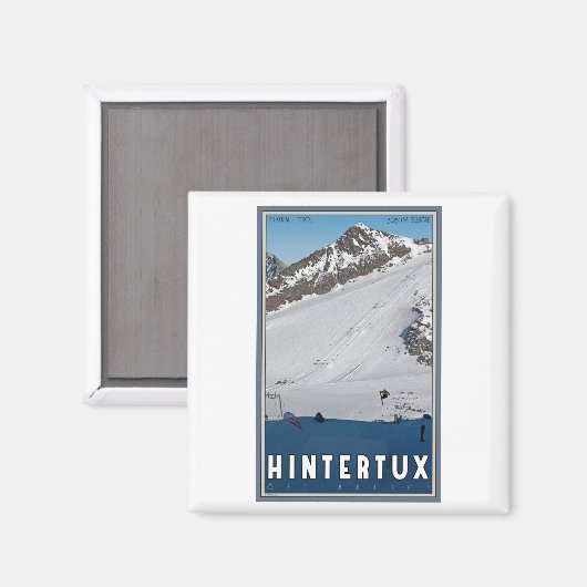 Hintertux Big Air Magnet (Vorderseite/Rückseite)