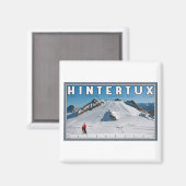 Hintertux - die Gefrorene Wand Magnet (Vorderseite/Rückseite)