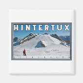 Hintertux - die Gefrorene Wand Magnet (Vorne)