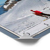 Hintertux - die Gefrorene Wand Poster (Ecke)