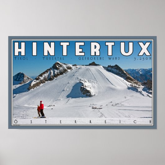 Hintertux - die Gefrorene Wand Poster (Vorne)