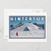 Hintertux - die Gefrorene Wand Postkarte (Vorne/Hinten)