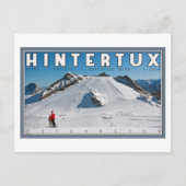 Hintertux - die Gefrorene Wand Postkarte (Vorderseite)